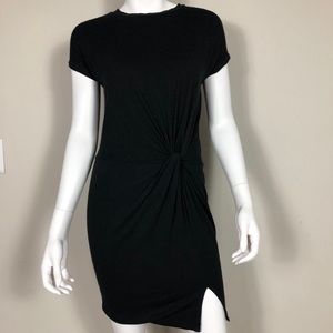 YY-12: Silence + noise black knot dress xsmall